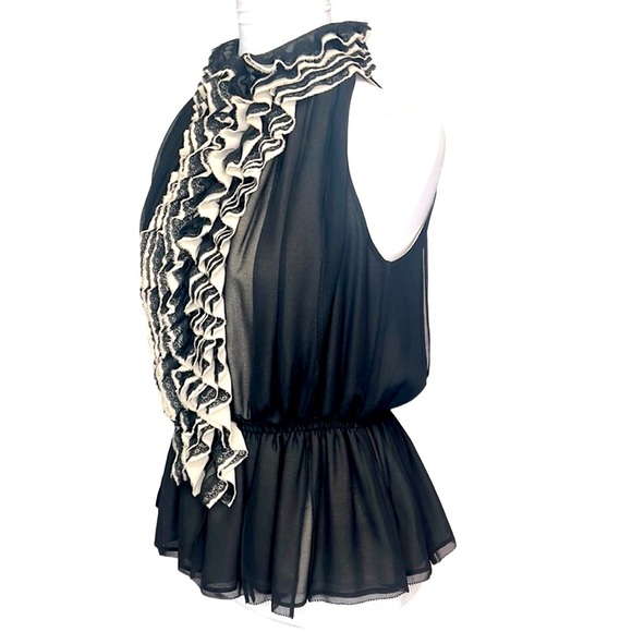 Neiman Marcus Ruffled Blouse - Picture 3 of 5